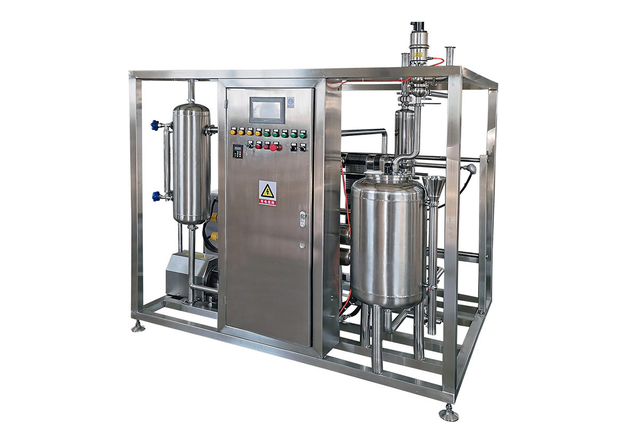 UHT Plate Type Sterilizer Machine For Milk Juice Tea